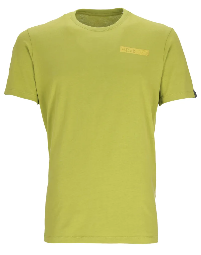 Rab Mens Stance Jammin Tee Aspen Green